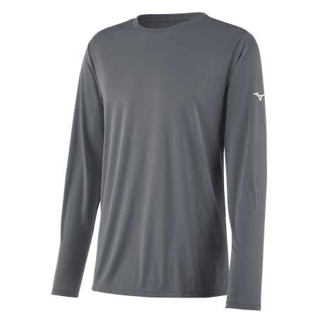 UPC: 0889961546334 | Mizuno Youth Mizuno Nxt Long Sleeve Tee Size Large Grey (9191)