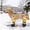 Yellow, variant on Suspender Dog Boots, Waterproof Dog Boots & Paw Protectors with Anti-Slip Sole for Small & Medium Dogs, Reflective Outdoor Pet Shoes for Walking, Hiking & Snow, Adjustable Strap Design (Purple, M)