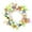 Style A18, variant on Easter Wreath Artificial Easter Egg Wreath for Front Door Easter Door Wreath Spring Wreath with Pastel Eggs and Mixed Twigs for Easter Decorations