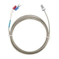 thumbnail image 1 of 2M de longitud Rosca de tornillo BSW M6 Sonda de medición de temperatura Cable de termopar tipo K, 1 of 9
