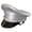 silver, variant on Retro Leather Chauffeur Hat, Vintage Captain Sailor Flat Cap for Men