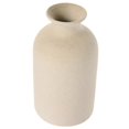 thumbnail image 5 of Frosted Flower Vase Decorative Ceramic Farmhouse Vase Home Decor Office Decor Beige 1Pcs, 5 of 5