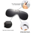 thumbnail image 2 of Gafas de sol polarizadas con clip para hombre y mujer, antirreflejos, UV400, 2 of 5
