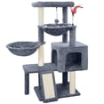 thumbnail image 1 of Árbol para Gatos Tuaoeef con Condominio, Dos Hamacas y Rascador, 1 of 7
