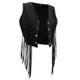 thumbnail image 3 of Luvior Women Heated Trench Vest Intelligent Temperature Control Sleeveless Jacket Black XXL, 3 of 4