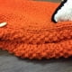 thumbnail image 2 of Conjunto de gorro de zorro de lana tejido, bufanda de invierno para niños, color liso, 2 of 4