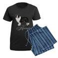 thumbnail image 5 of CafePress - Border Collie Rescue Women's Dark Pajamas - Women's Short Sleeve Print T-Shirt and Pants Dark Cotton Pajama Set, 5 of 7