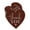 Brown, variant on Inkdotpot Thank You Bridal Shower-Baby Shower-Retirement-Wedding-Birthday Bottle Tag Real Silver Foil Favor Hang Tags Pack Of 50
