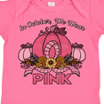 thumbnail image 4 of Inktastic In October We Wear Pink with Ribbon and Pink Pumpkins Boys or Girls Baby Bodysuit, 4 of 5