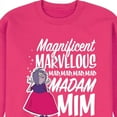 thumbnail image 2 of Disney - The Sword And The Stone - MagnifiCan't Madam Mim - Men's Crew Neck Fleece Pullover, 2 of 4