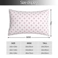 thumbnail image 2 of Salouo Animal Pink Color Paw Pattern Pillow Cases,1PC Pillow Covers with Envelope Closure Decorative Pillow Case for Bed Couch,Pillows Not Included-20"x30", 2 of 6