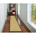 thumbnail image 2 of Linon Athena Sisal & Slate 2.6' x 12' Runner, 2 of 3