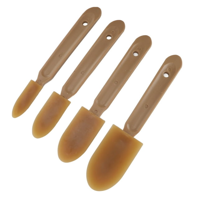 Outil de Calfeutrage en Silicone pour Joints, 4 Pcs Outil de Finition de Calfeutrage en Silicone Résistant aux Rayures pour Construction
