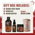 thumbnail image 5 of Every Man Jack Men's Aged Bourbon Beard Kit Holiday Gift Set, Face Wash, Beard Butter and Beard Oil, 5 of 9