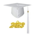 thumbnail image 2 of Adult Graduation Cap with 2023 Tassel for High School and Bachelor Master, 2 of 7