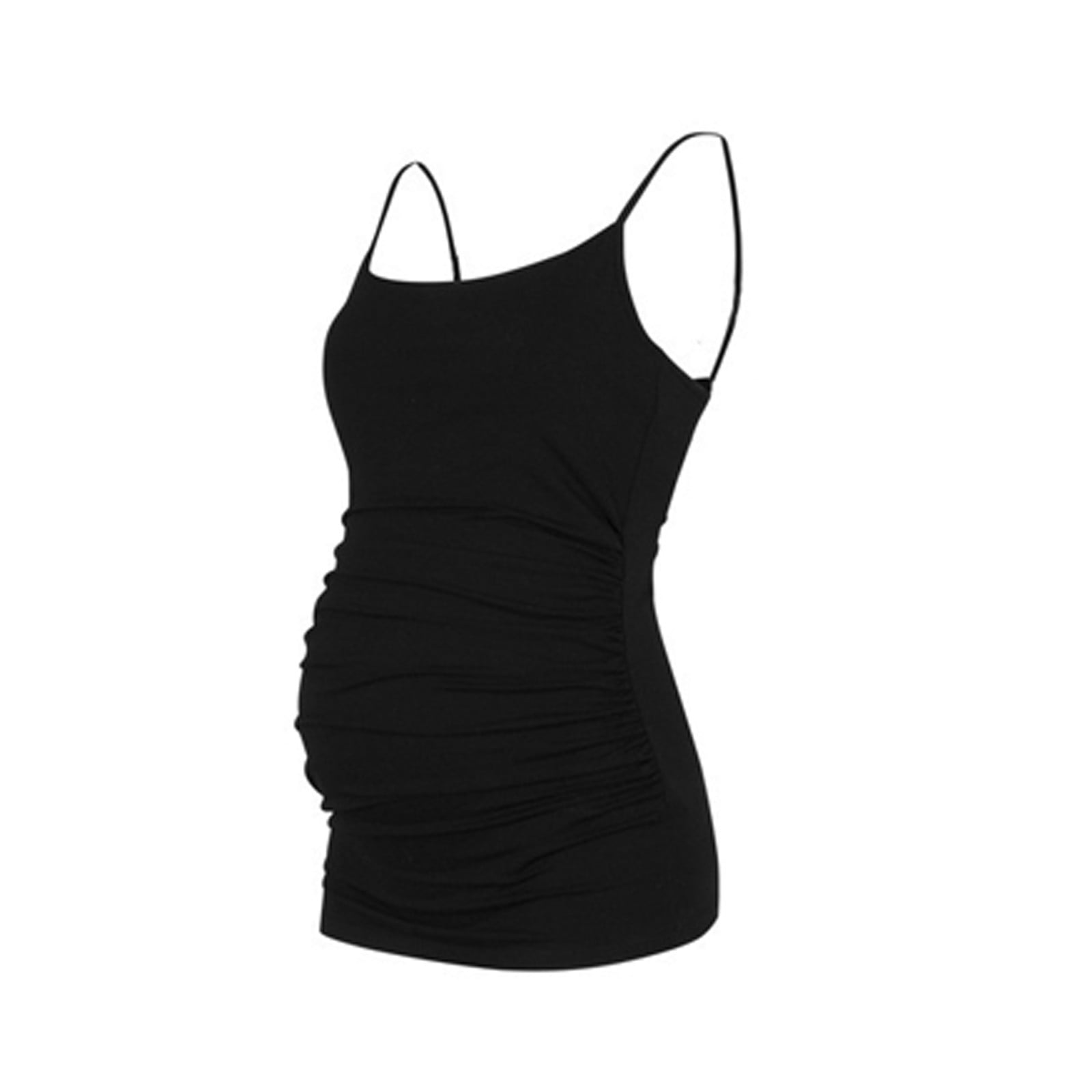 Scyoekwg Women Camisole Crew Neck Adjustable Slim Camisole Tank Top Without Steel Ring Underwear Yoga Sports Tops Sling Shirts Casual Ladies Solid Color Blous - View #6