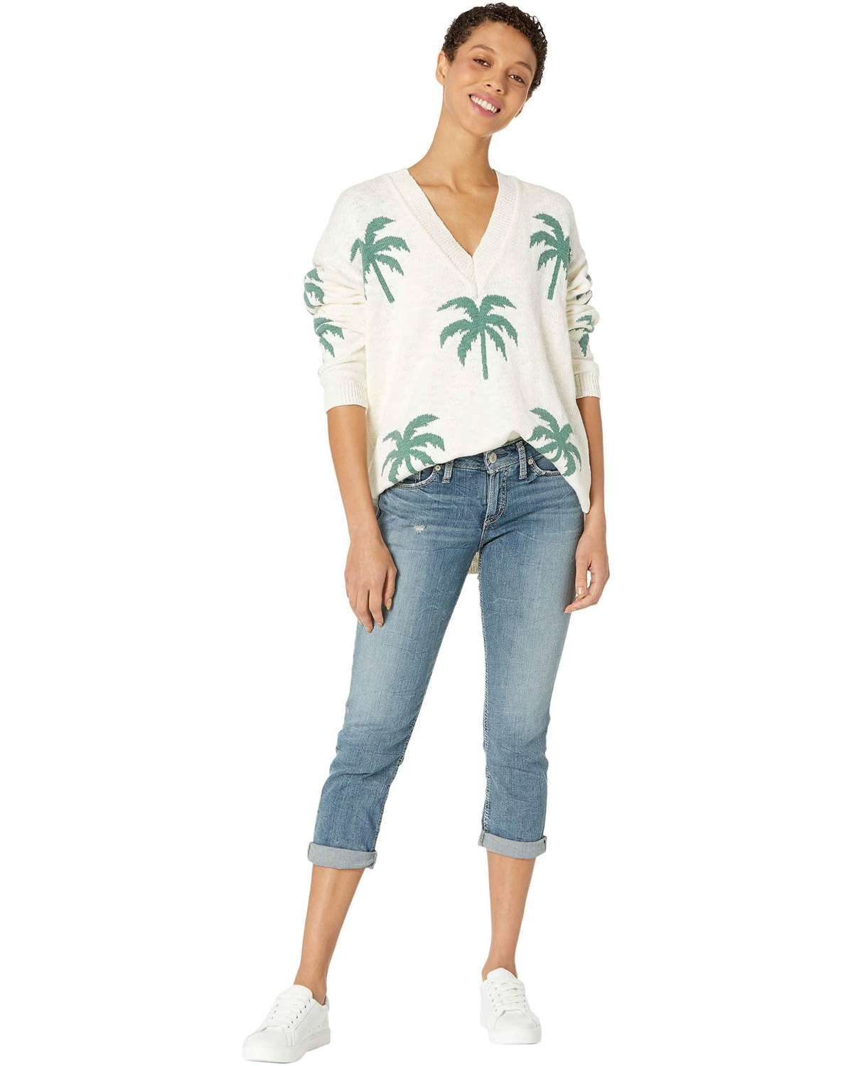 Silver Jeans Co. Womens Suki Capri 