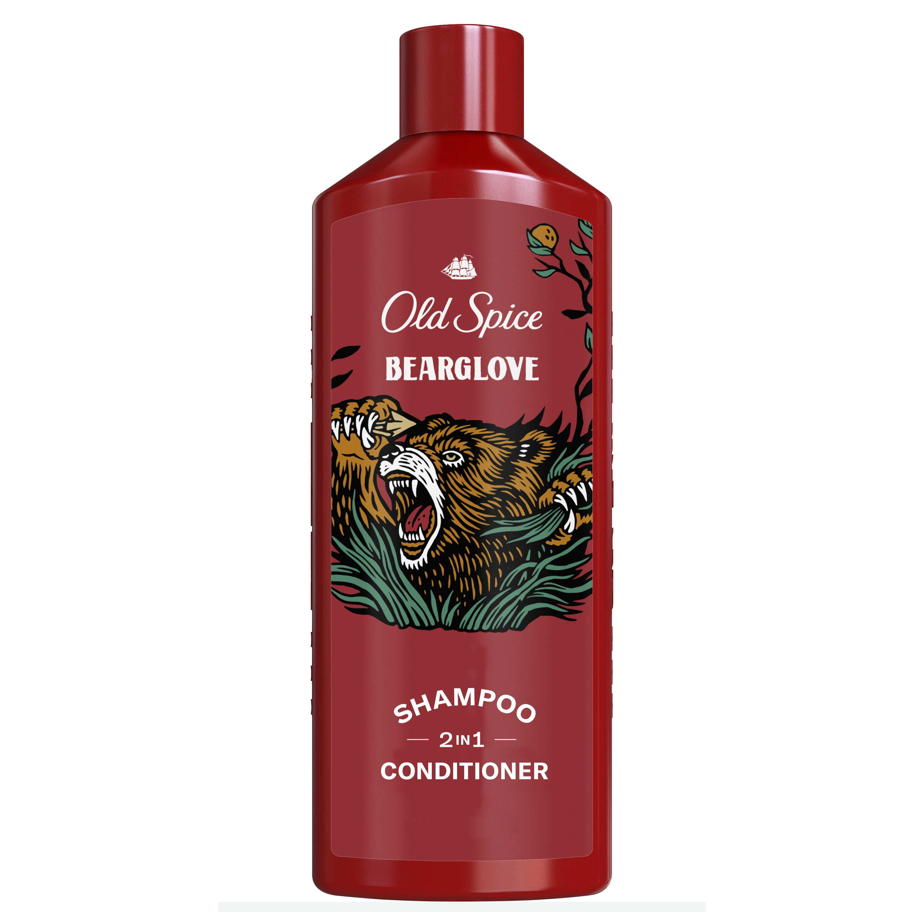 (2 pack) Old Spice Bearglove Holiday Pack, Body Wash, Deodorant, Body Spray, and 2in1 Shampoo and Conditioner