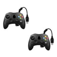 thumbnail image 2 of Pack 2 Controles Negros+cable Video Audio+Cable de corriente Para Xbox Clasico, 2 of 4