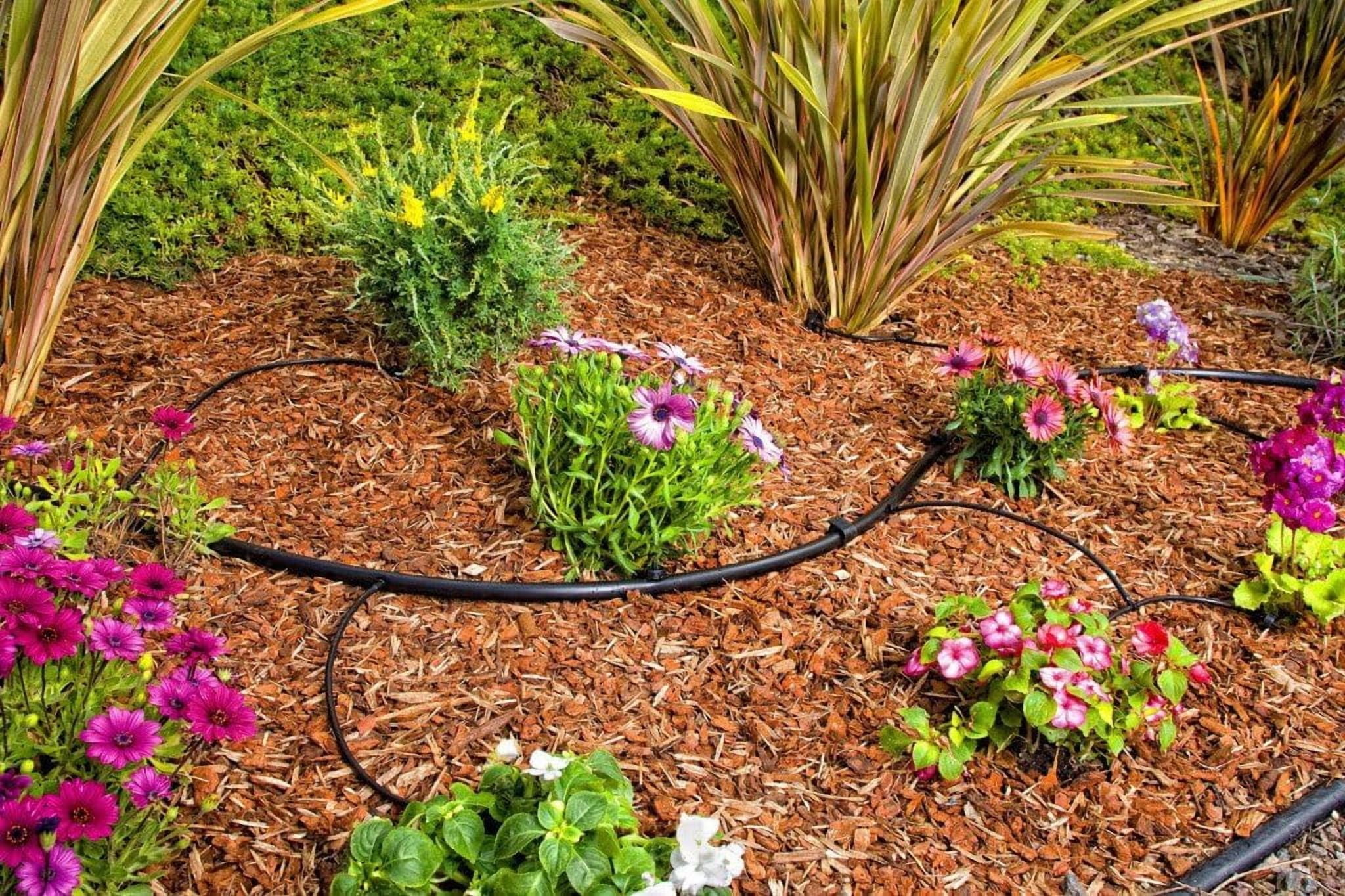 100'-Foot 1/2" Gardener's Poly Tubing - Irrigation, Hydroponics, Growing - Water Distribution Tube