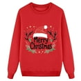 thumbnail image 1 of RXMEKW Chandail de Noël pour Enfants à Manches Longues Col Rond avec Imprimé de Vacances chandail en Molleton Chaud pour Garçons et Filles Jeu Décontracté Ou Réunion de Famille, 1 of 3