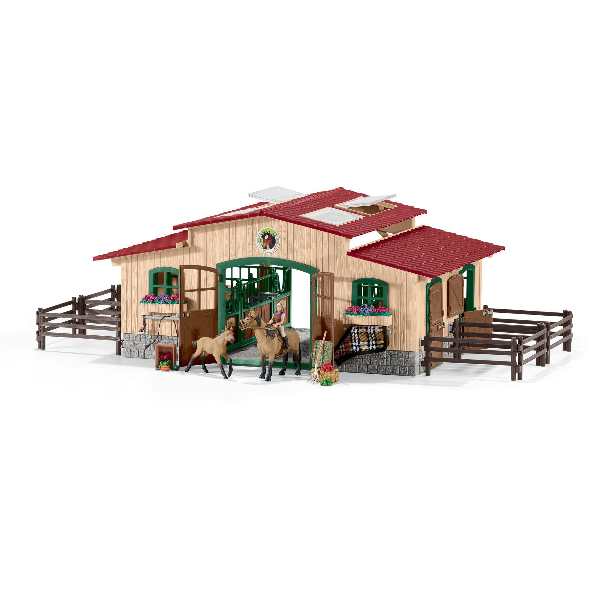 Schleich, Stable with Horses \u0026 