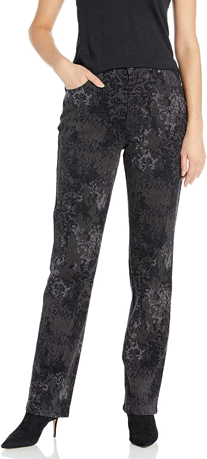 Gloria vanderbilt print jeans Clearance