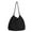 Black, variant on Gustave Crochet Tote Bag for Women Knitted Boho Hobo Shoulder Bag Aesthetic Casual Beach Bags Large Capacity Tote Handbag for Shopping Travel Vacation, Coffee