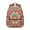 Red-9, variant on Cheetah Pattern School Backpack Classic Vintage Leopard Design Animal Print Travel Bag for Students