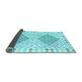 thumbnail image 2 of Ahgly Company Indoor Rectangle Southwestern Light Blue Country Area Rugs, 2' x 3', 2 of 4