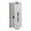 Patio Door Surface with Hook Latch, Low Profile, Extruded, Mill Finish