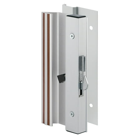 Patio Door Surface with Hook Latch, Low Profile, Extruded, Mill Finish
