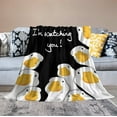 thumbnail image 6 of Funny Duck Blanket Duck Gifts for Kids Boys Girls Cute Duck Throw Blanket Warm Soft Comfort Flannel Blanket for Couch Sofa Bed 50"x60", 6 of 6