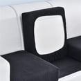 thumbnail image 3 of XZNGL Waterproof Cushion Sofa Seat Cover Tightly Wrapped Protection Plush Fiber Living Room, 3 of 9