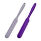 thumbnail image 1 of Injueey Espátula de silicona multifuncional para agitar mantequilla de maní, tarro de miel multifuncional, 2 pack/lote Herramientas y accesorios para hornear gris+morado, 1 of 6