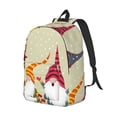 thumbnail image 2 of Yiaed Christmas Card With Gnomes Print Backpack, Premium Laptop Backpack, Travel Backpack for Women, Lightweight Backpacks, Comfortable Back Pack-Medium, 2 of 5