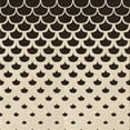 thumbnail image 1 of Ahgly Company Machine Washable Indoor Square Transitional Chocolate Brown Area Rugs, 8' Square, 1 of 7