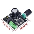 thumbnail image 3 of 2x15W PAM8610 Class D Digital Dual Electric Audio Power Amplifier Board 12V, 3 of 7