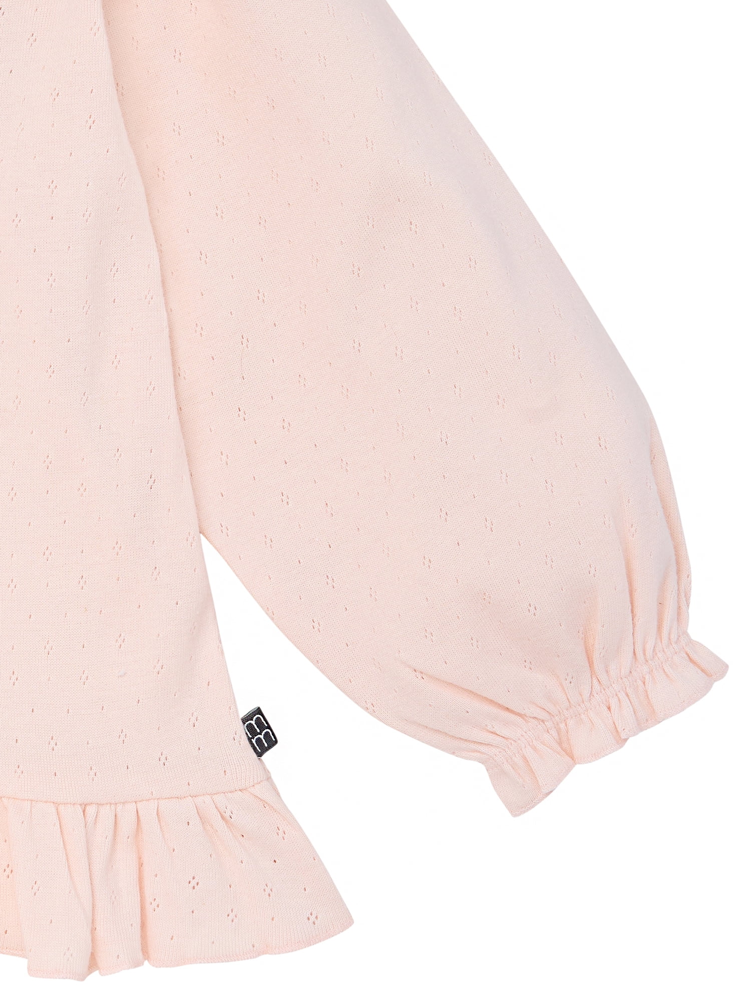 Modern Moments by Gerber Toddler Girl Balloon Sleeves Hem Top, Sizes 12 Months - 5T