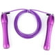 thumbnail image 2 of Cuerda para saltar de aluminio ajustable, con asas antideslizantes, para adultos, para fitness de alta intensidad, 2 of 8