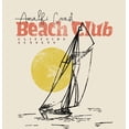 thumbnail image 4 of Amalfi Coast Beach Club Adult Natural Crew Neck Short Sleeve Tee-Medium, 4 of 4