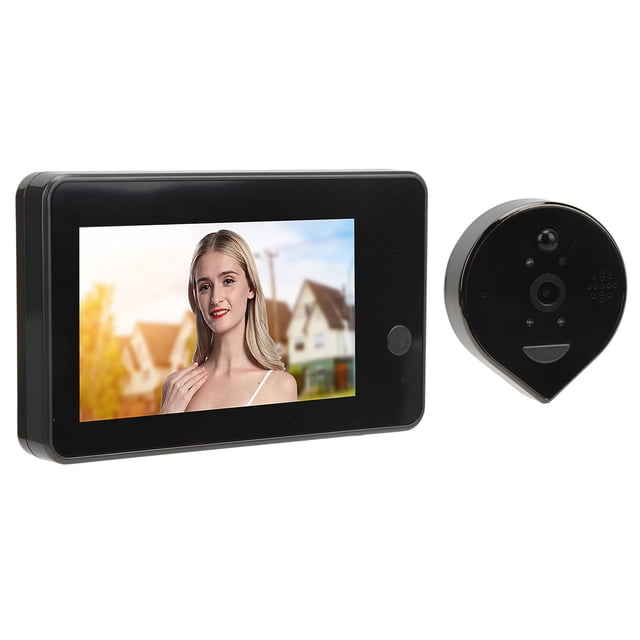 Sonnette Vidéo Caméra, Visionneuse de Porte Sans Fil Sécurité Maison Caméra Numérique Technologie Révolutionnaire