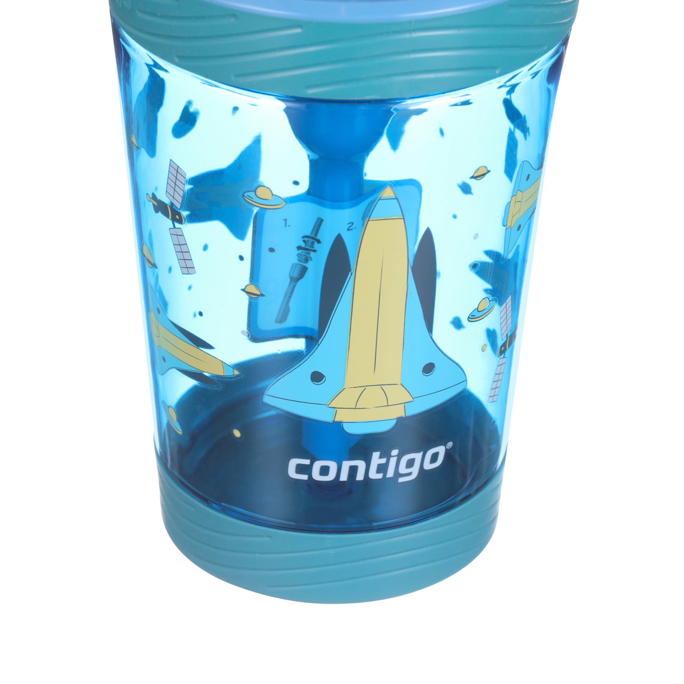 Contigo 14oz Kids Plastic Spill-Proof Tumbler with Straw Dragon 1 ct