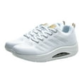 thumbnail image 4 of Leey-World Women's Sneaker Cooled Memory Foam Womens Tennis Shoes(White,8), 4 of 8