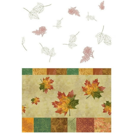 Rustic Fall Plastic Tablecover - Party Supplies