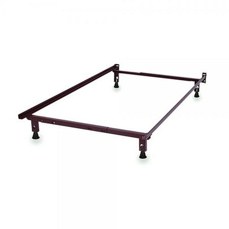 Double Lego - Metal Bed Frame - Fits Twin and Full Double Sizes - Knickerbocker - 4 Leg with