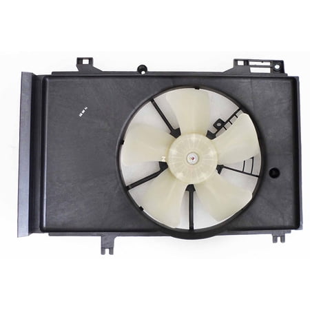 Agility Auto Parts 6010097 Dual Radiator and Condenser Fan Assembly for Mazda Specific Models