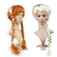 thumbnail image 1 of Peluca trenzada larga, figura de película de dibujos animados, peluca de cosplay, peluca de figura de película, funcionalidad versátil, 1 of 6