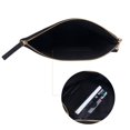 thumbnail image 5 of Bolso de mano de piel de cordero Doris&Jacky grande suave con correa Negro, 5 of 5