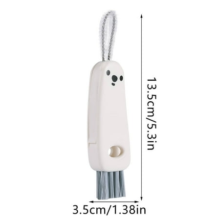 

ociviesr Cleaning Brush 3 In 1 Bottle Cap Detail Brush Various Bottle Mouth Cup Cleaning Crevice Brushs Plastic